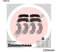 BRAKE PAD SET DISC BRAKE 25007.168.1 FOR PORSCHE MACAN/SUV PANAMERA/Sport 2.0L