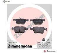 ZIMMERMANN 25009.165.1 Brake pad set