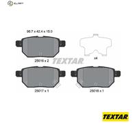 BRAKE PAD SET DISC BRAKE 2501601 FOR TOYOTA SCION DAIHATSU 1.8L 4cyl COROLLA tC