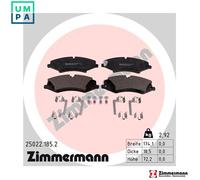 ZIMMERMANN 25022.185.2 Brake pad set
