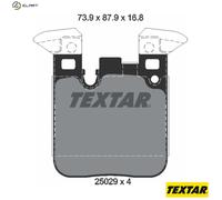 TMD Friction Services 2502901 Brake Pad Set, disc brake