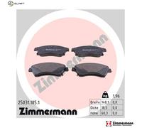 ZIMMERMANN 25031.185.1 Brake pad set