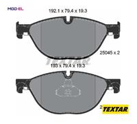 BRAKE PAD SET DISC BRAKE 2504501 FOR ALPINA BMW 6/Gran/F0/Convertible/F12/F13