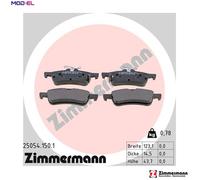 Otto Zimmermann GmbH Brake Pad Set 25054.150.1