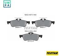 For Honda Genuine OE Textar Brake Pads Full Set Of 4 Rear 2505401