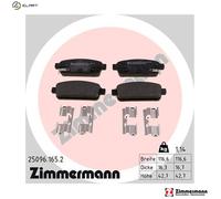 ZIMMERMANN 25096.165.2 Brake pad set