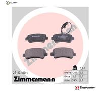 ZIMMERMANN 25112.180.1 Brake pad set