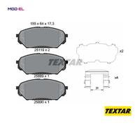 BRAKE PAD SET DISC BRAKE 2511901 FOR HYUNDAI G6DA 3.8L D6EA 3.0L 6cyl VERACRUZ