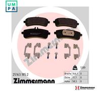 ZIMMERMANN 25163.185.2 Brake pad set