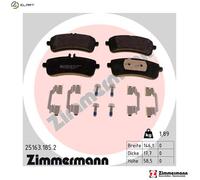 ZIMMERMANN 25163.185.2 Brake pad set