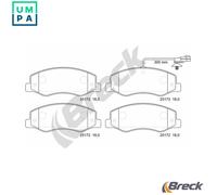 Brake pads 25172 00 703 10 BRECK for RENAULT OPEL