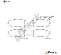 Brake pads 25172 00 703 10 BRECK for RENAULT OPEL