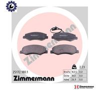 ZIMMERMANN 25172.180.1 Brake pad set