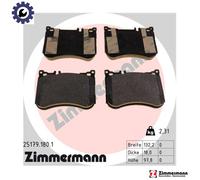 ZIMMERMANN 25179.180.1 Brake pad set
