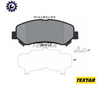 BRAKE PAD SET DISC BRAKE 2520201 FOR SUZUKI NISSAN J24B 2.4L 4cyl KIZASHI 2.0L