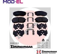 ZIMMERMANN 25205.170.2 Brake pad set