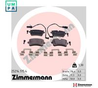 ZIMMERMANN 25214.175.4 Brake pad set