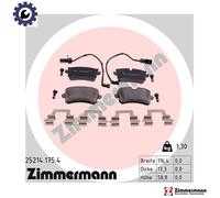 ZIMMERMANN 25214.175.4 Brake pad set