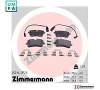 ZIMMERMANN 25214.175.5 Brake pad set