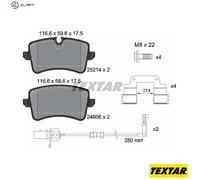 BRAKE PAD SET DISC BRAKE 2521405 FOR AUDI A8L CYPA 2.0L 4cyl A8L