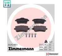 BRAKE PAD SET DISC BRAKE 25215.190.1 FOR MERCEDES-BENZ GLE/SUV GLA-CLASS SLC GLE