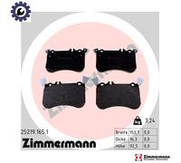 BRAKE PAD SET DISC BRAKE 25219.165.1 FOR MERCEDES-BENZ GLA-CLASS/SUV 2.0L 4cyl