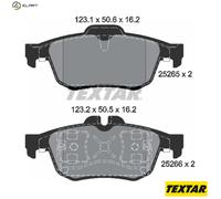 BRAKE PAD SET DISC BRAKE 2526501 FOR RENAULT K9K849/782 1.5L M9R756/817 2.0L