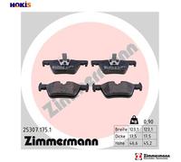 ZIMMERMANN Brake Pad Set 25307.175.1 - for BMW 1/3/4 Series (F20 F21 F23 F32 F36 F82)