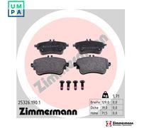 ZIMMERMANN 25326.190.1 Brake pad set