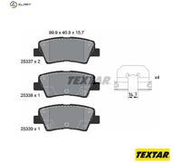 BRAKE PAD SET DISC BRAKE 2533703 FOR HYUNDAI ACCENT/Hatchback GRAND/i10/Cargo