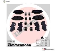 ZIMMERMANN 25376.175.2 Brake pad set