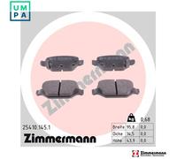 ZIMMERMANN 25410.145.1 Brake pad set