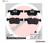 ZIMMERMANN 25506.180.1 Brake pad set