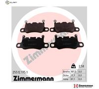 ZIMMERMANN 25512.175.1 Brake pad set