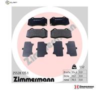 ZIMMERMANN 25528.135.1 Brake pad set