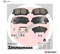 ZIMMERMANN 25564.210.2 Brake pad set