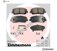 ZIMMERMANN 25564.210.2 Brake pad set