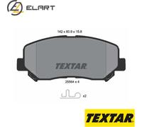 BRAKE PAD SET DISC BRAKE 2556401 FOR MAZDA CX-5/Van CHRYSLER 200 2.5LSHY8 2.2L