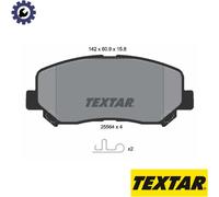 BRAKE PAD SET DISC BRAKE 2556401 FOR MAZDA CX-5/Van CHRYSLER 200 2.5LSHY8 2.2L
