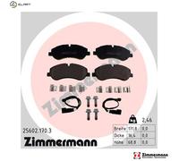 ZIMMERMANN 25602.170.3 Brake pad set