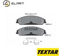 BRAKE PAD SET DISC BRAKE 2560501 FOR CHRYSLER 300C 200/Convertible DODGE 5.7L