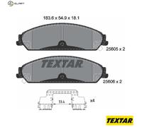 BRAKE PAD SET DISC BRAKE FOR CHRYSLER 300 300C 200/Convertible DODGEEHD 3.0L