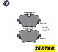 BRAKE PAD SET DISC BRAKE 2561701 FOR BMW X4/G02/F98 X3/G01/F97/G08/Van X1/F48