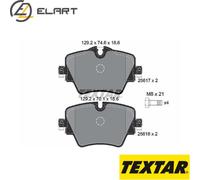 BRAKE PAD SET DISC BRAKE 2561701 FOR BMW X4/G02/F98 X3/G01/F97/G08/Van X1/F48