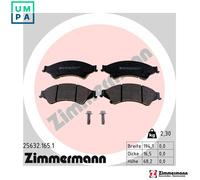 ZIMMERMANN 25632.165.1 Brake pad set