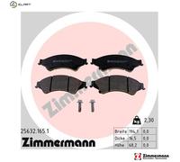 ZIMMERMANN 25632.165.1 Brake pad set
