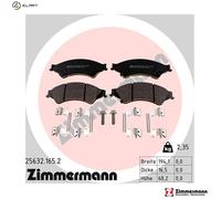 ZIMMERMANN 25632.165.2 Brake pad set