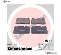 BRAKE PAD SET DISC BRAKE 25643.170.1 FOR AUDI Q5/SUV A6/S6 A7/Sportback/S7 2.0L