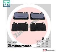 BRAKE PAD SET DISC BRAKE 25643.970.1 FOR AUDI Q5/SUV A6/S6 A7/Sportback/S7 2.0L