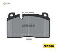 BRAKE PAD SET DISC BRAKE 2564302 FOR AUDI Q5/Van/SUV CJCA/CGLC/CAHA/CGLB 2.0L